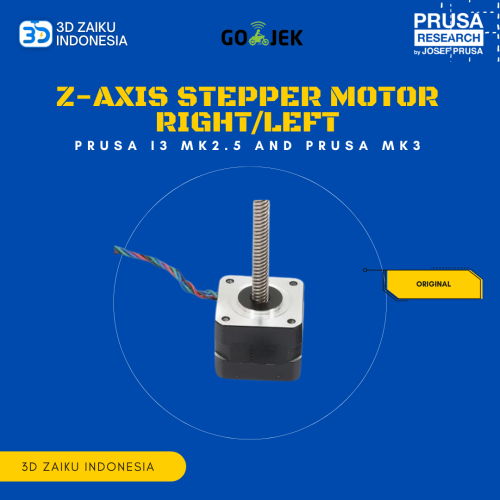 Original Prusa i3 MK2.5 and Prusa MK3 Z-Axis Stepper Motor Original Prusa i3 MK2.5 and Prusa MK3 Z-Axis Stepper Motor